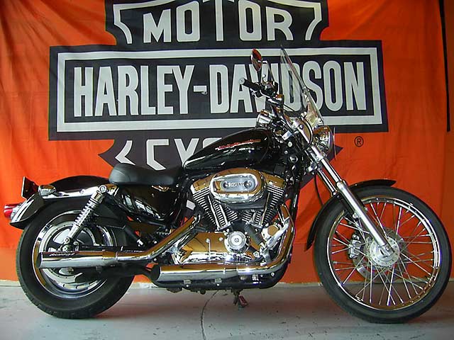 Black 2005 XL1200 Sportster