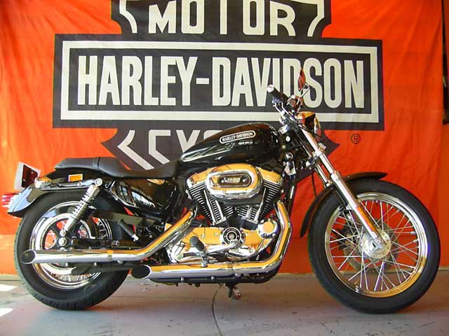 Black 2007 XL1200 Sportster