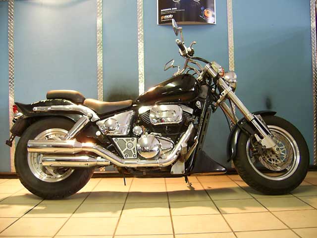 Black Suzuki Desperado 400