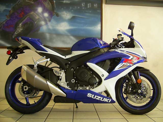 New 2008 Suzuki GSXR750 K8