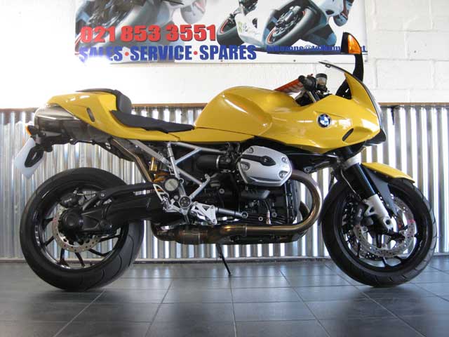 Yellow 2006 BMW R1200S